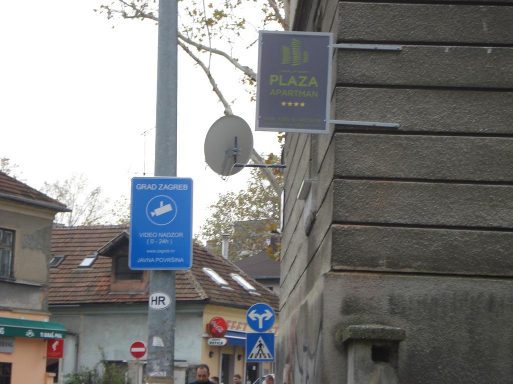 Plaza Apartman Zagreb Exterior foto